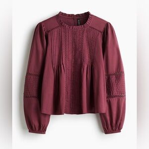 H&M cotton blouse
